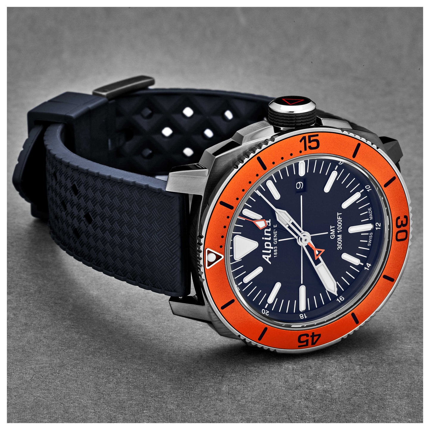 Alpina Seastrong Diver Men's Quartz Watch AL247LNO4TV6 - Image #2