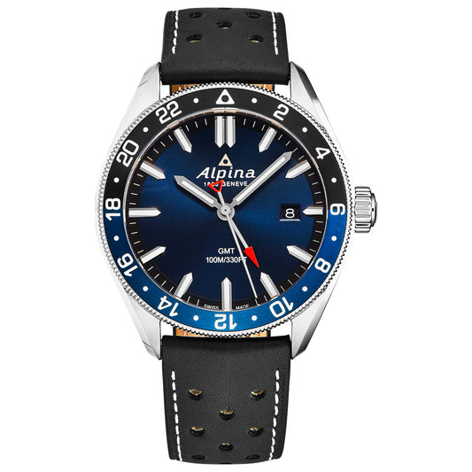 Front view of Alpina Alpiner Men's Quartz Watch AL247NB4E6