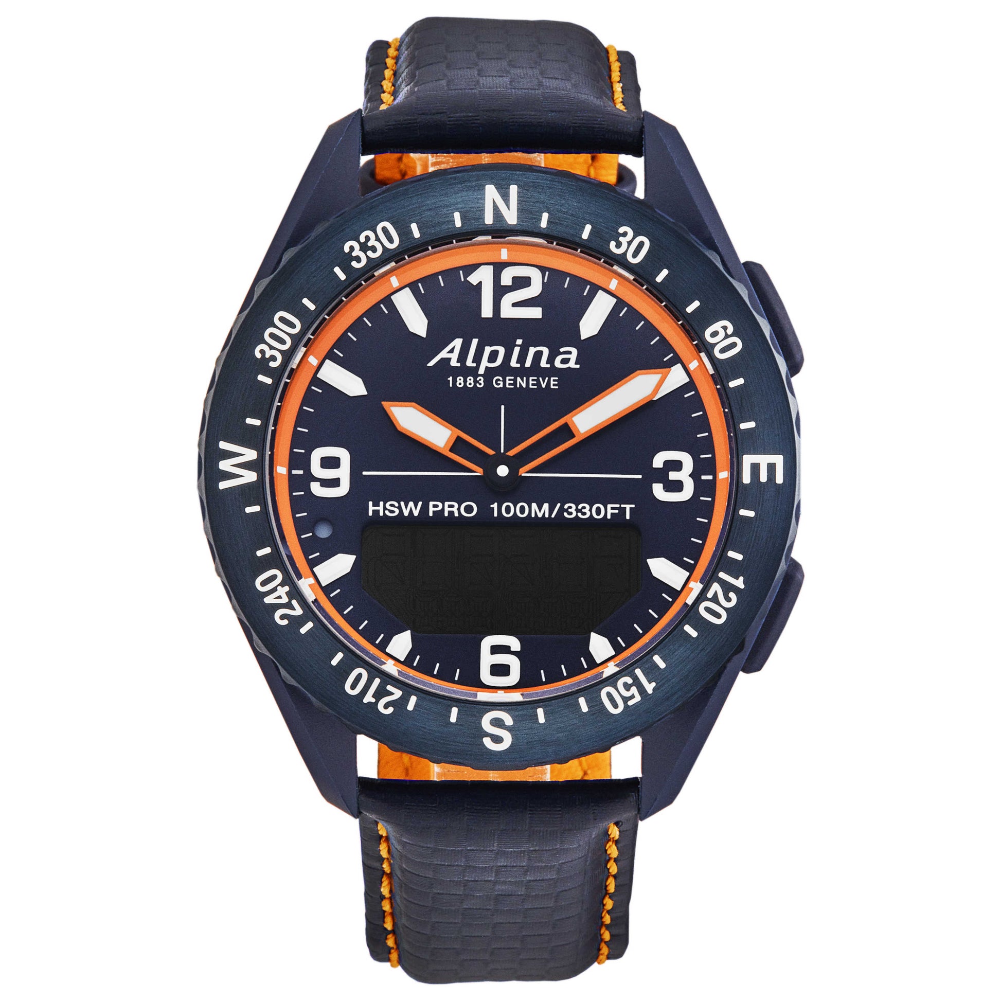 Front view of Alpina Alpiner X Men's Quartz Watch AL283LNO5NAQ6L