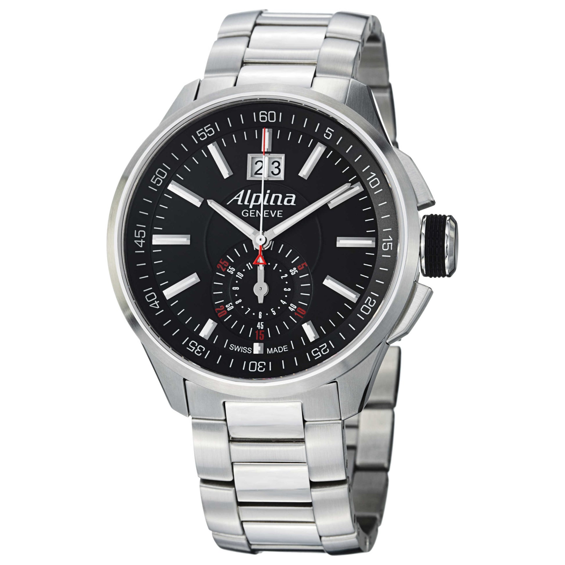 Front view of Alpina Racing Men's Quartz Watch AL353B5AR36B