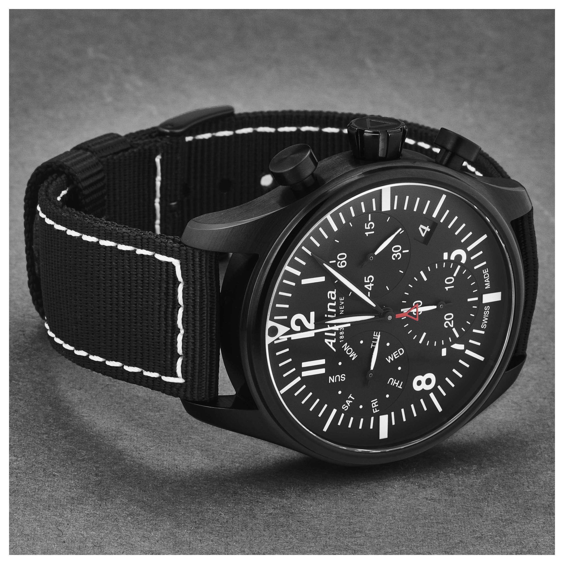 Alpina Startimer Pilot Men's Quartz Watch AL371BB4FBS6 - Image #4
