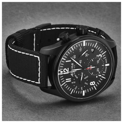 Alpina Startimer Pilot Men's Quartz Watch AL371BB4FBS6 - Image #4