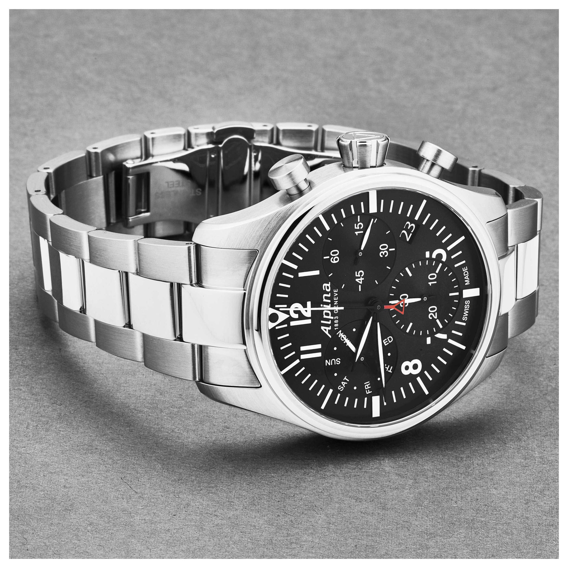 Alpina Startimer Pilot Men's Quartz Watch AL371NN4S6B - Image #2
