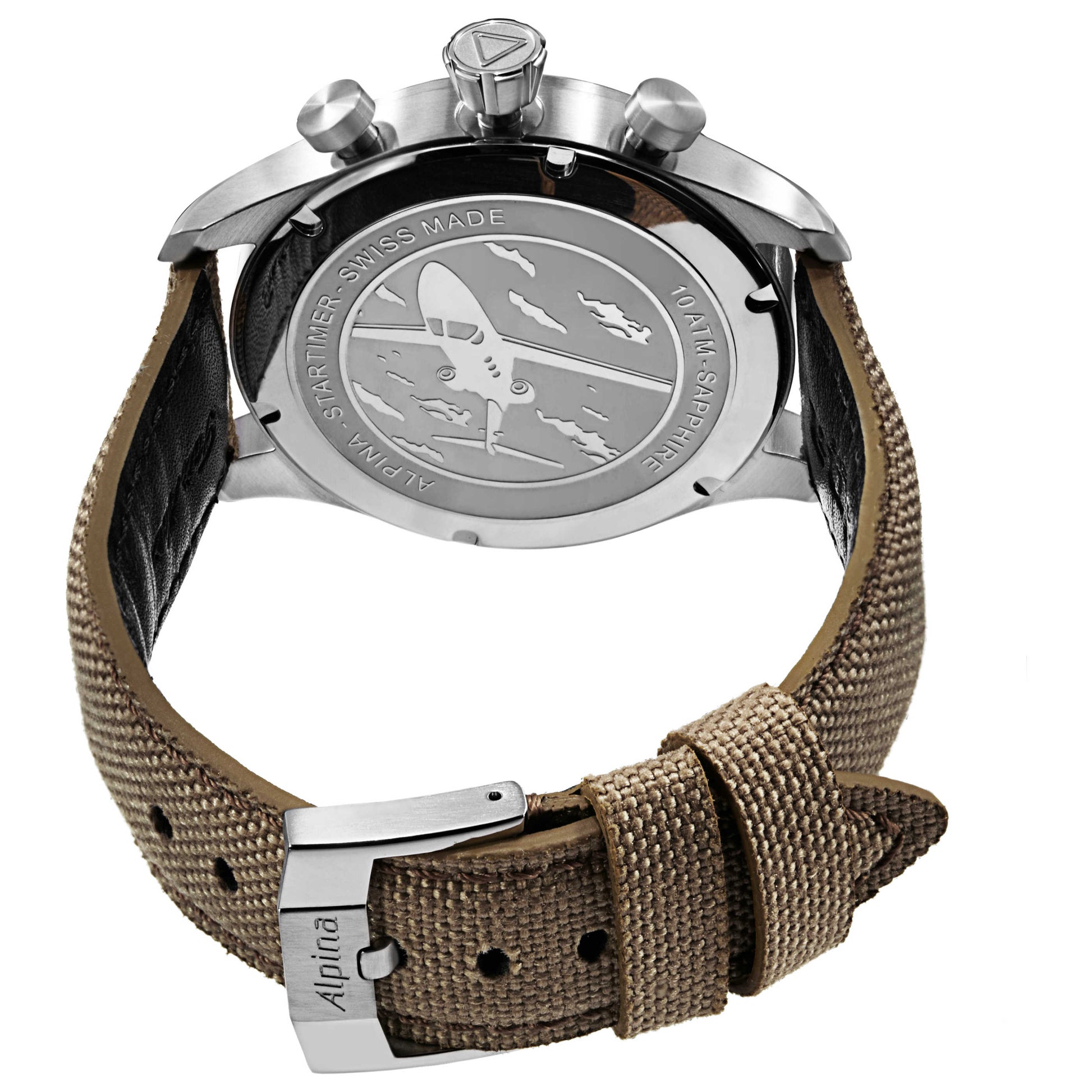 Alpina Startimer Pilot Men's Quartz Watch AL372BGR4S6 - Image #2
