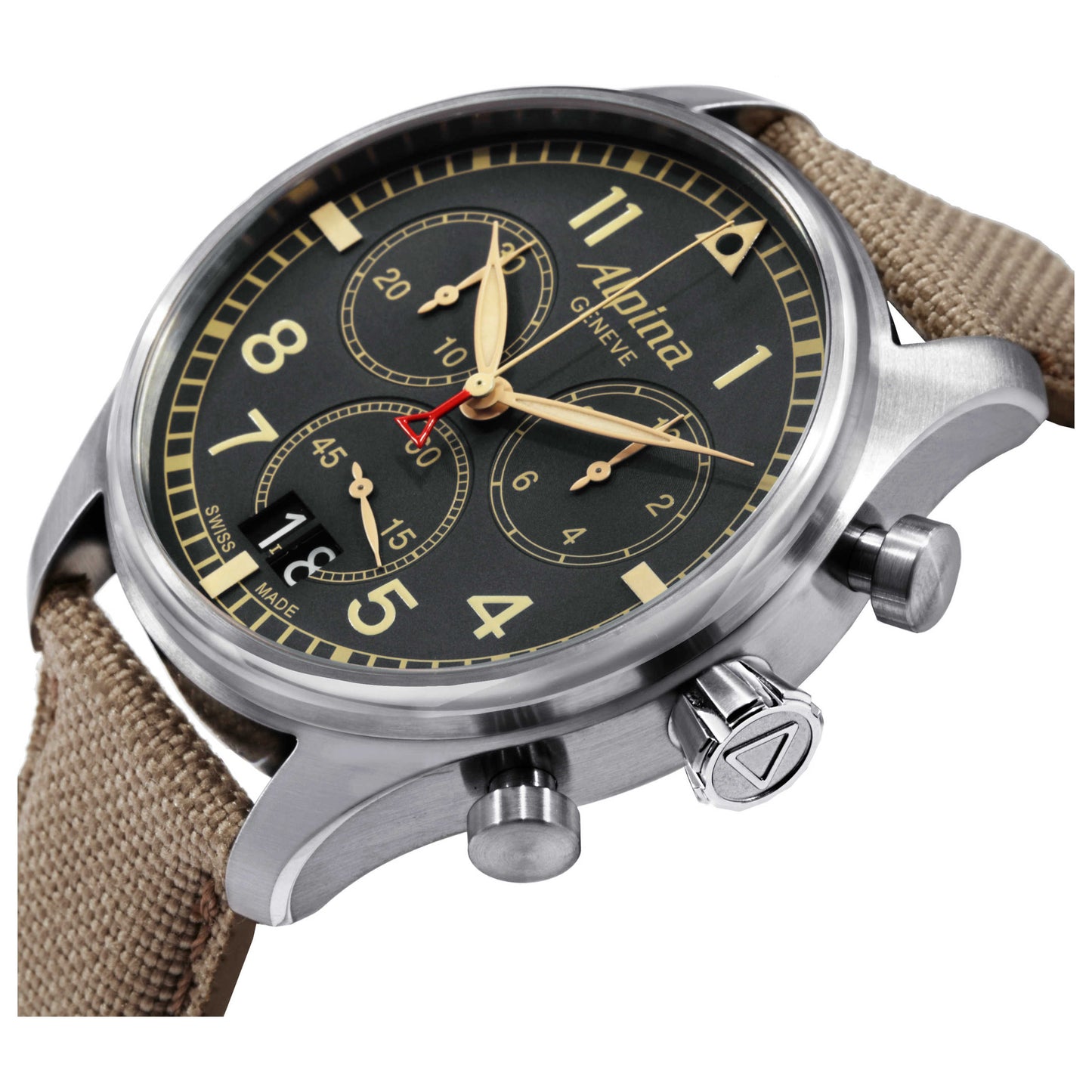Alpina Startimer Pilot Men's Quartz Watch AL372BGR4S6 - Image #4
