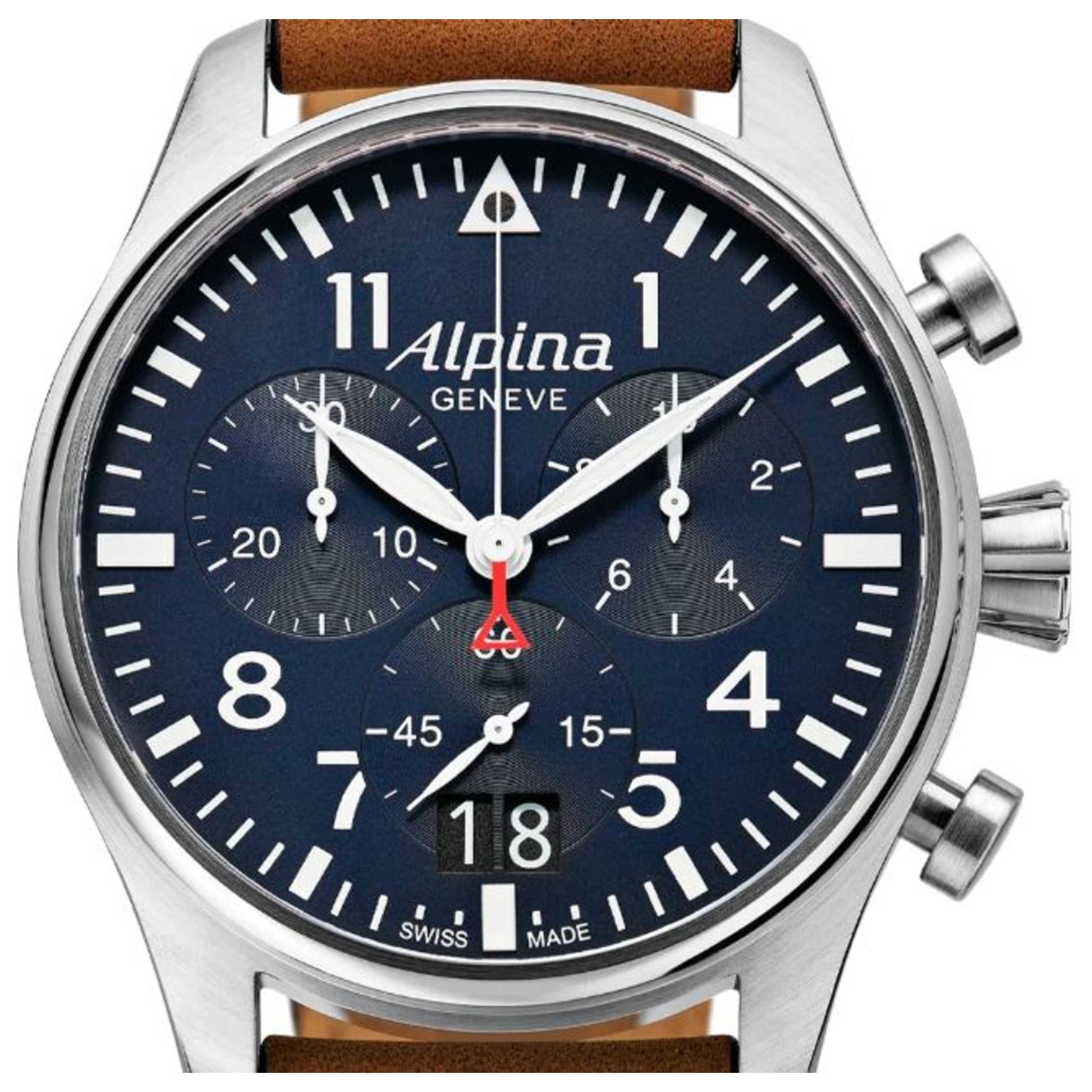 Alpina Startimer Pilot Men's Quartz Watch AL372N4S6 - Image #4