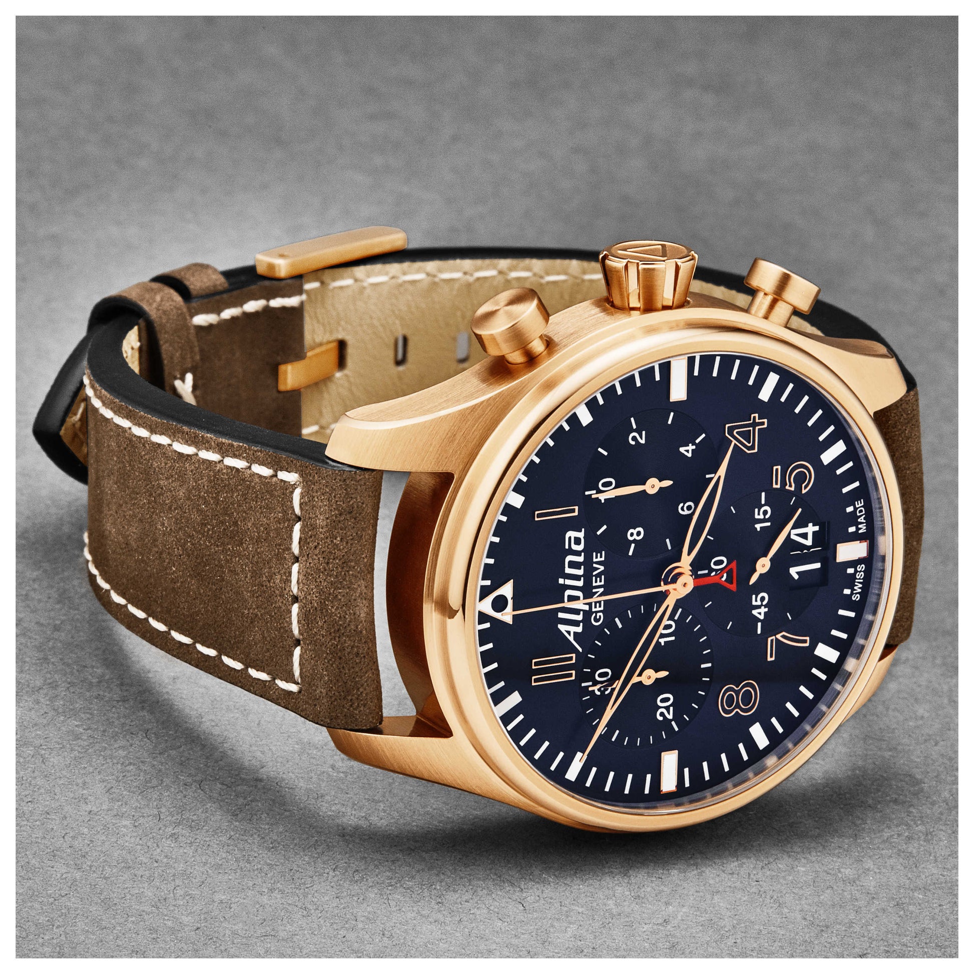Alpina Startimer Pilot Men's Quartz Watch AL372NB4S4 - Image #4