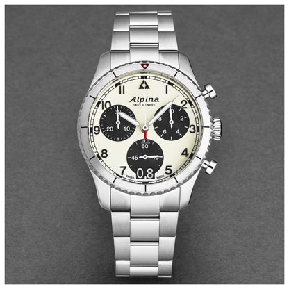 Alpina Smartimer Men's Quartz Watch AL372WB4S26B - Image #4