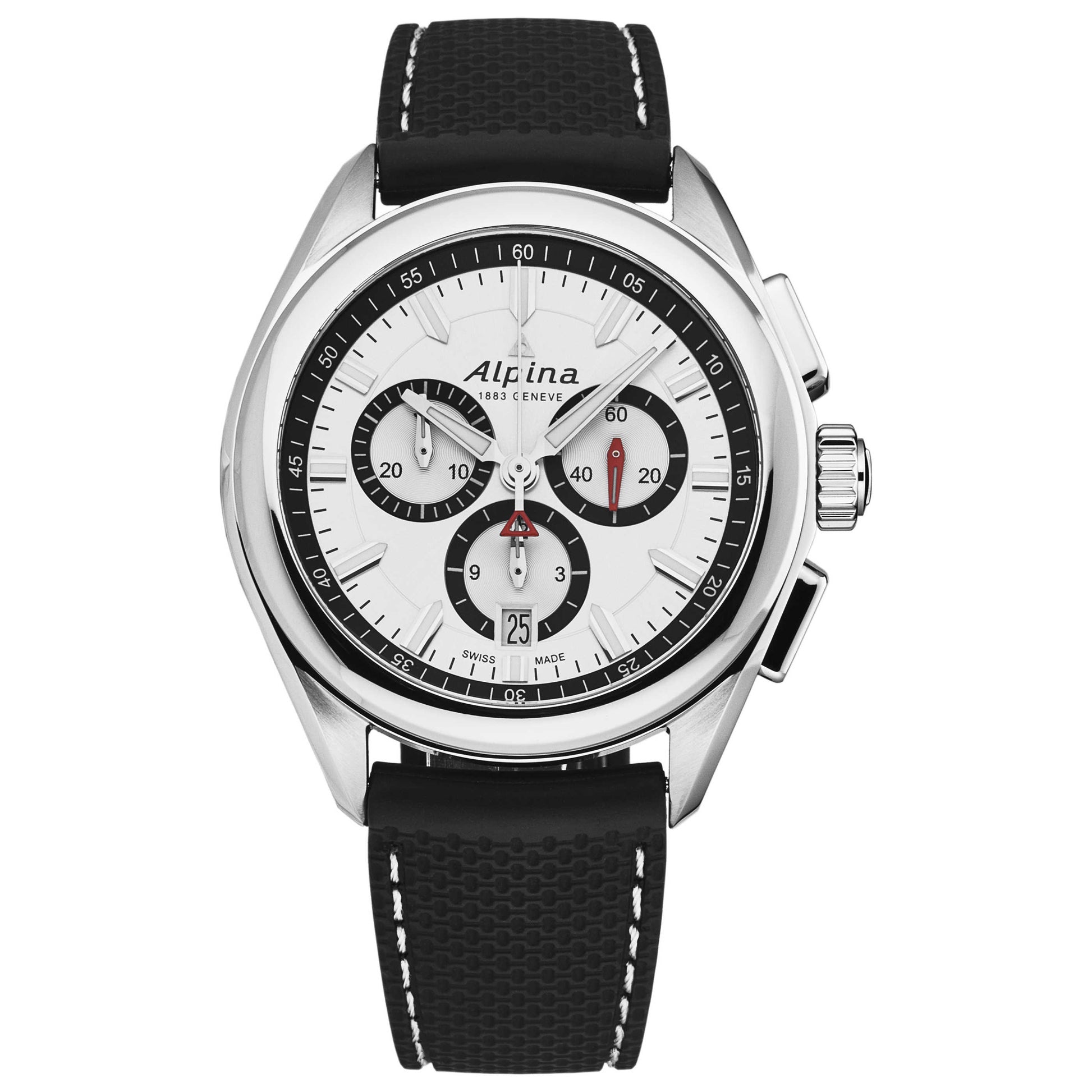 Front view of Alpina Alpiner Men's Quartz Watch AL373SB4E6