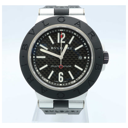 Front view of Bulgari Diagono Men's Automatic Watch AL44BTAVD-SLN-SD2