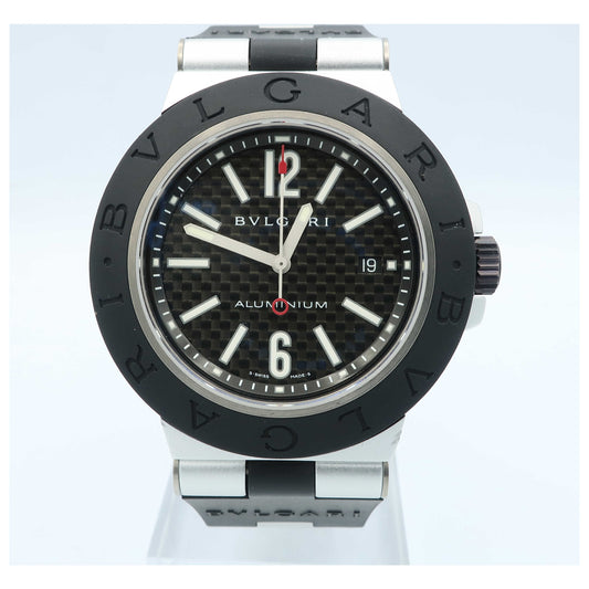 Front view of Bulgari Diagono Men's Automatic Watch AL44BTAVD-SLN-SD2