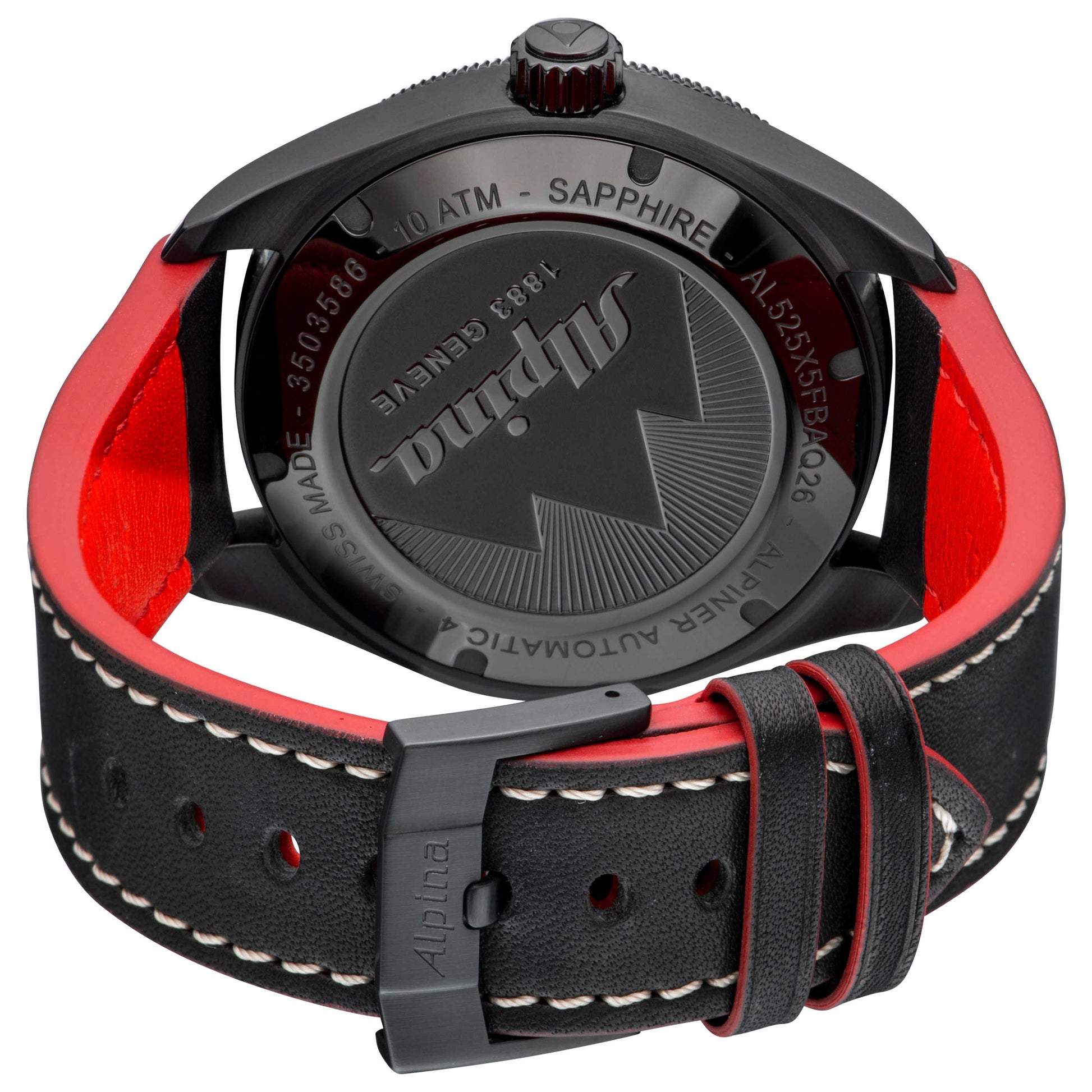 Alpina 4 Shadow Men's Automatic Watch AL525BB5FBAQ26 - Image #3