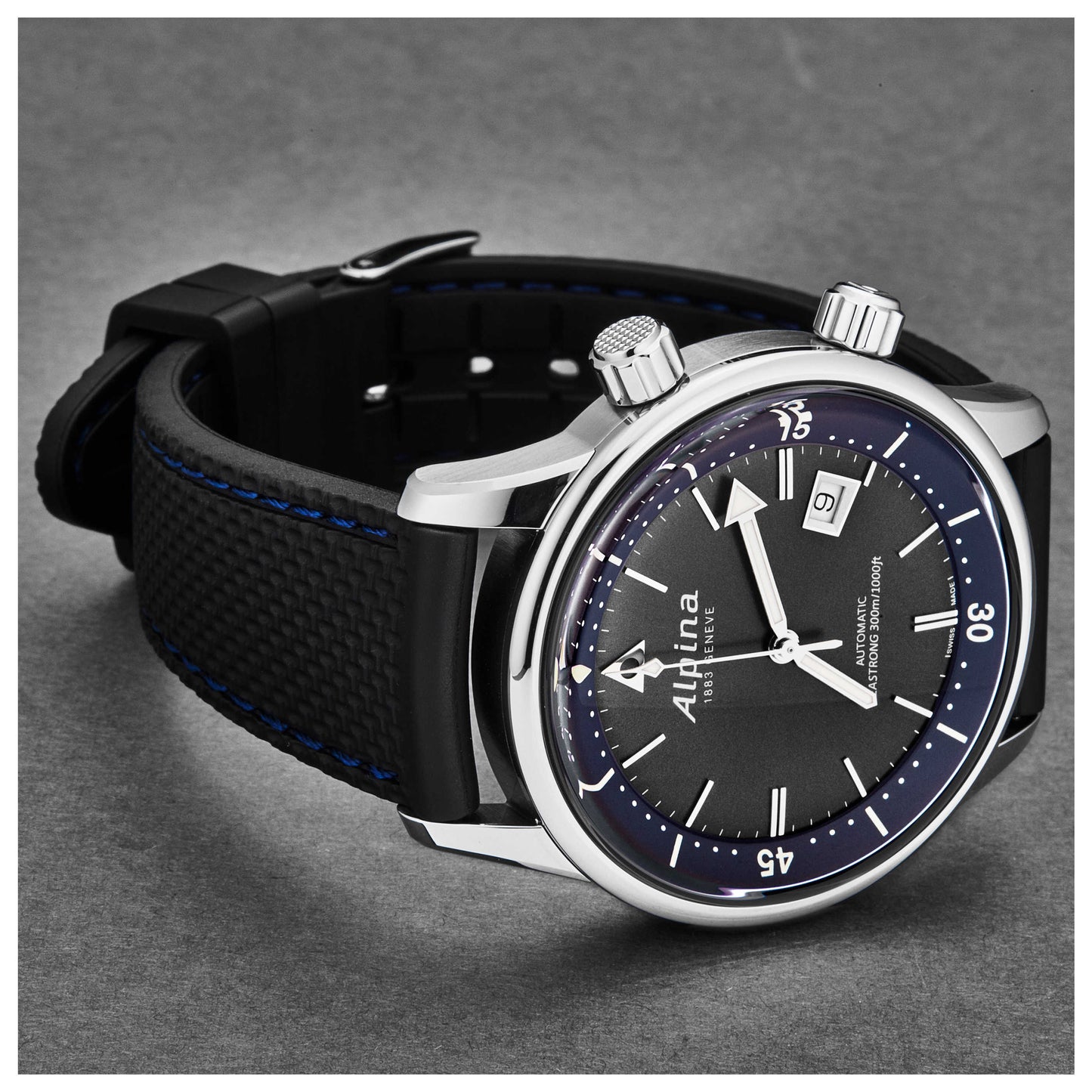 Alpina Seastrong Diver Men's Automatic Watch AL525G4H6 - Image #5