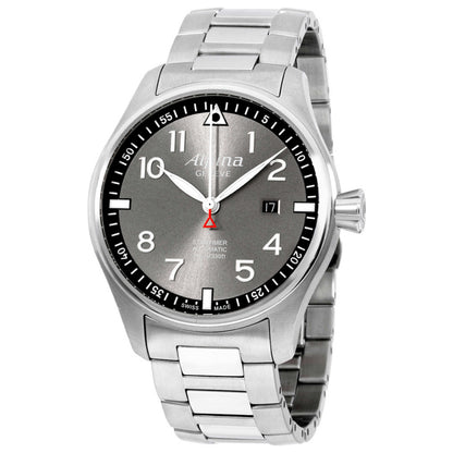 Front view of Alpina Startimer Men's Automatic Watch AL525GB4S6B