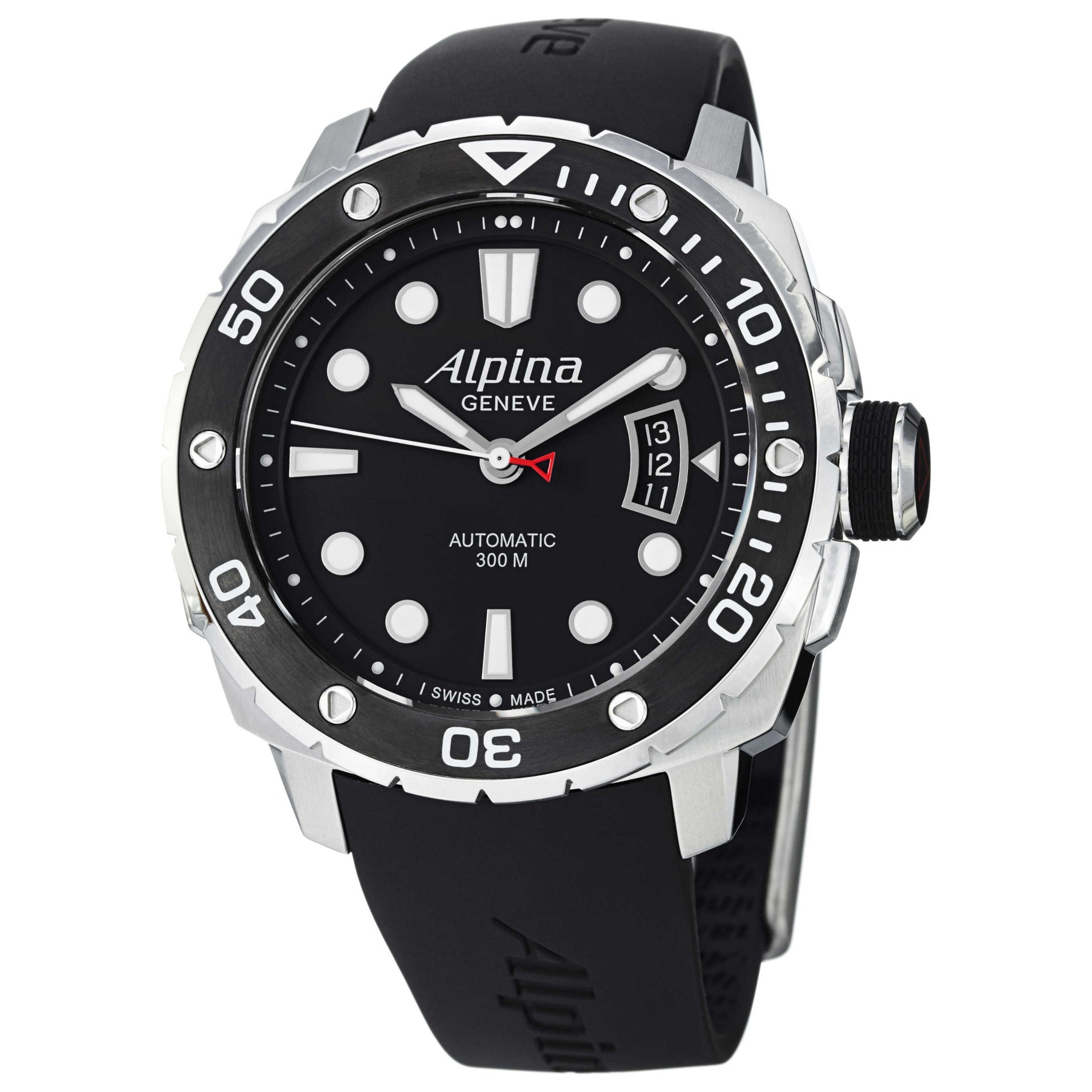 Front view of Alpina Extreme Diver Men's Automatic Watch AL525LB4V26