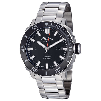 Front view of Alpina Adventure Men's Automatic Watch AL525LB4V6B