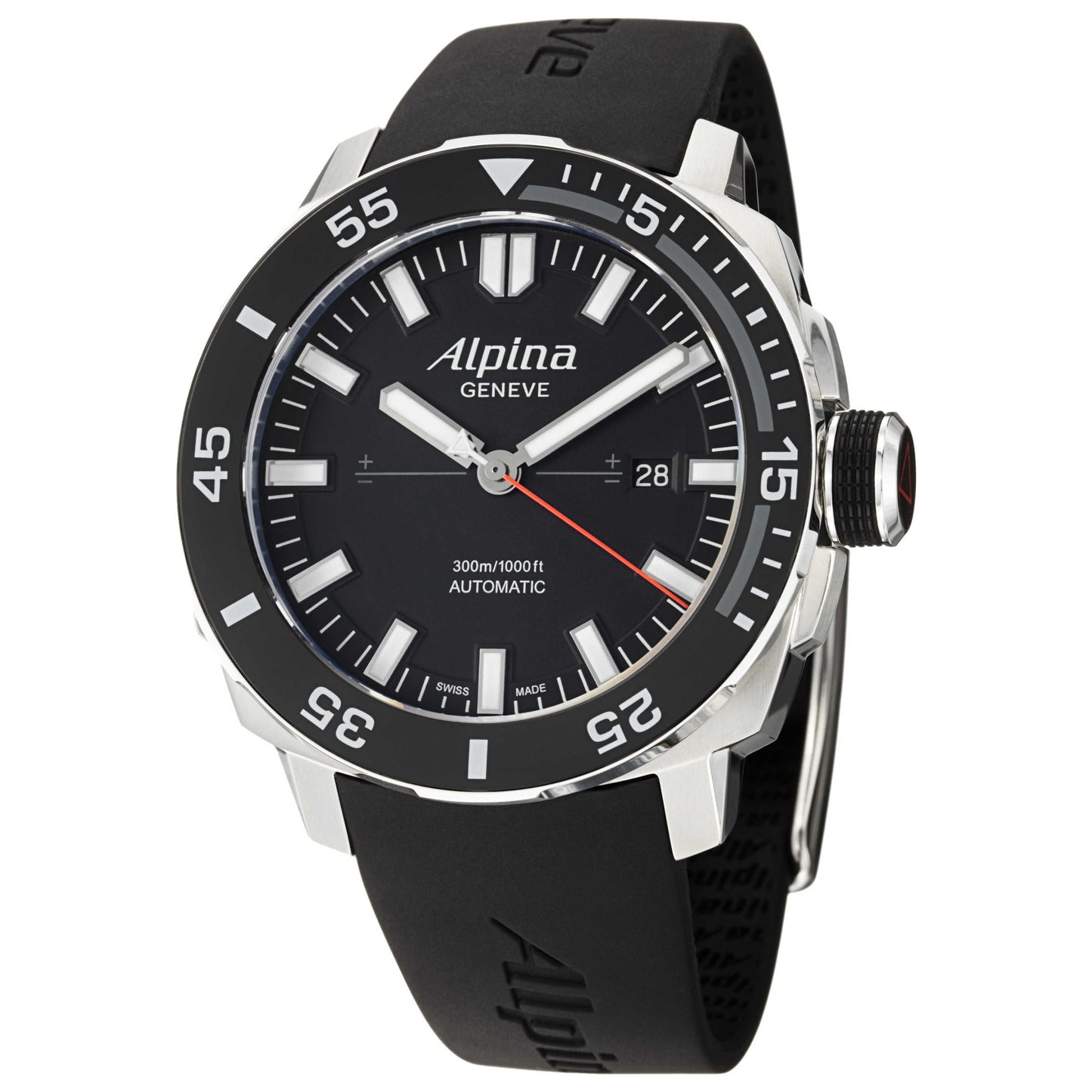 Front view of Alpina Adventure Men's Automatic Watch AL525LB4V6