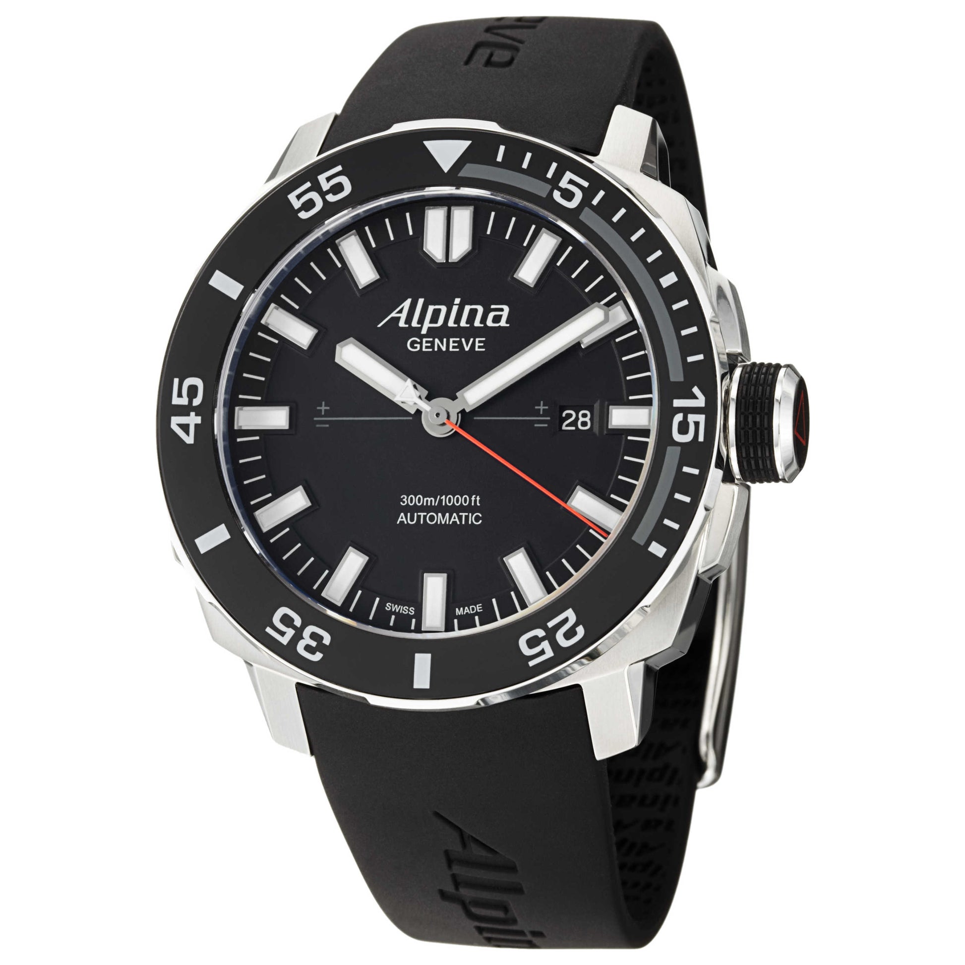 Front view of Alpina Adventure Men's Automatic Watch AL525LB4V6