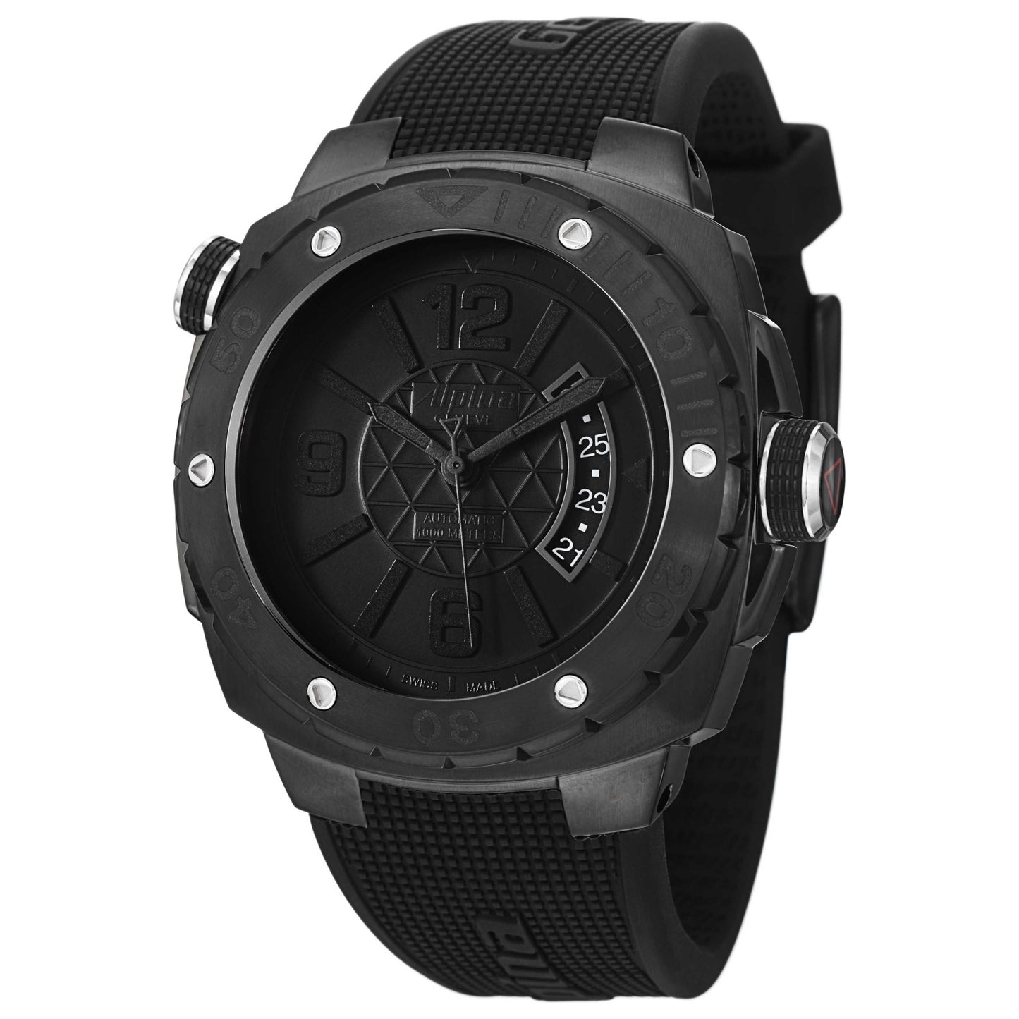 Front view of Alpina Extreme Diver Men's Automatic Watch AL525LFB5FBAEV6