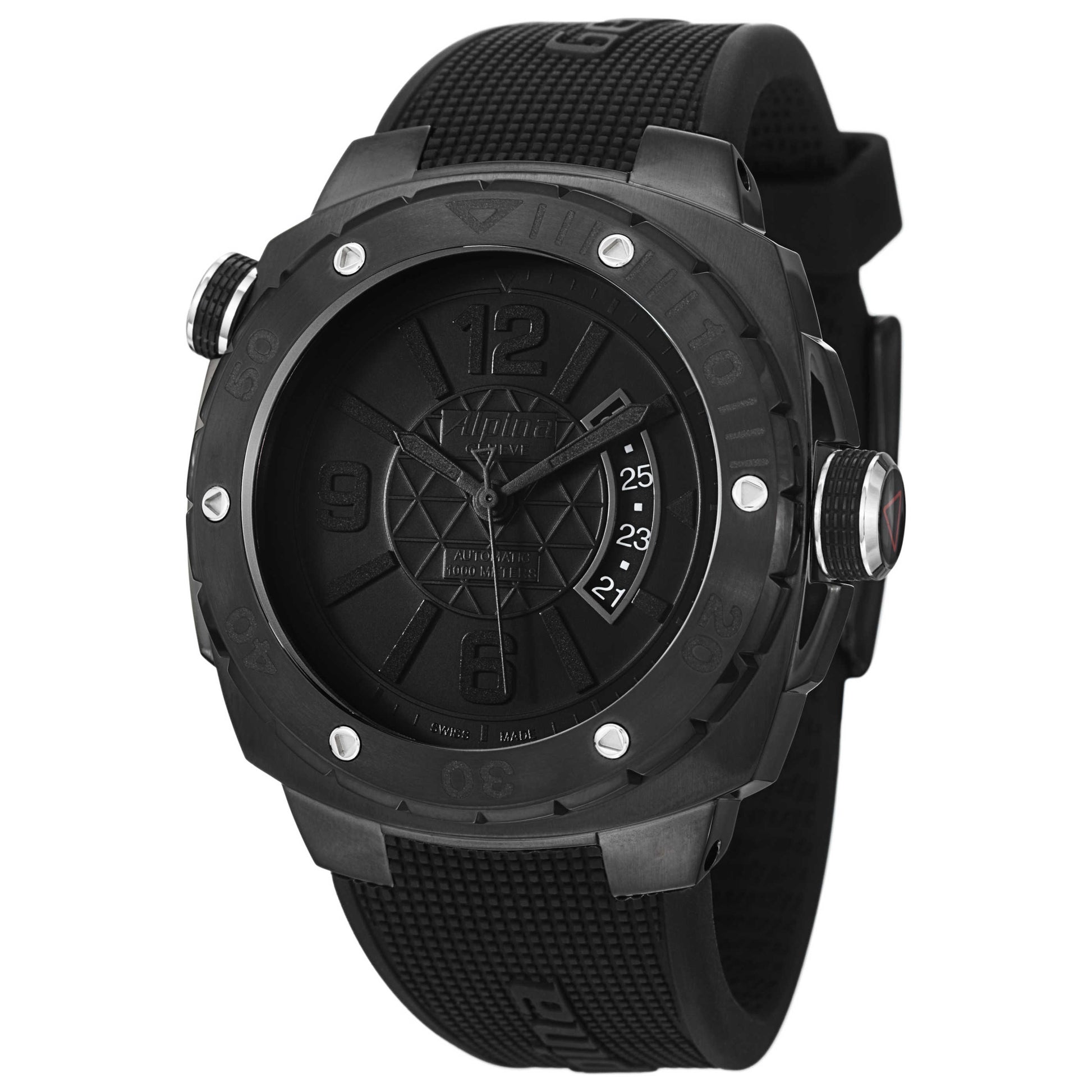 Front view of Alpina Extreme Diver Men's Automatic Watch AL525LFB5FBAEV6