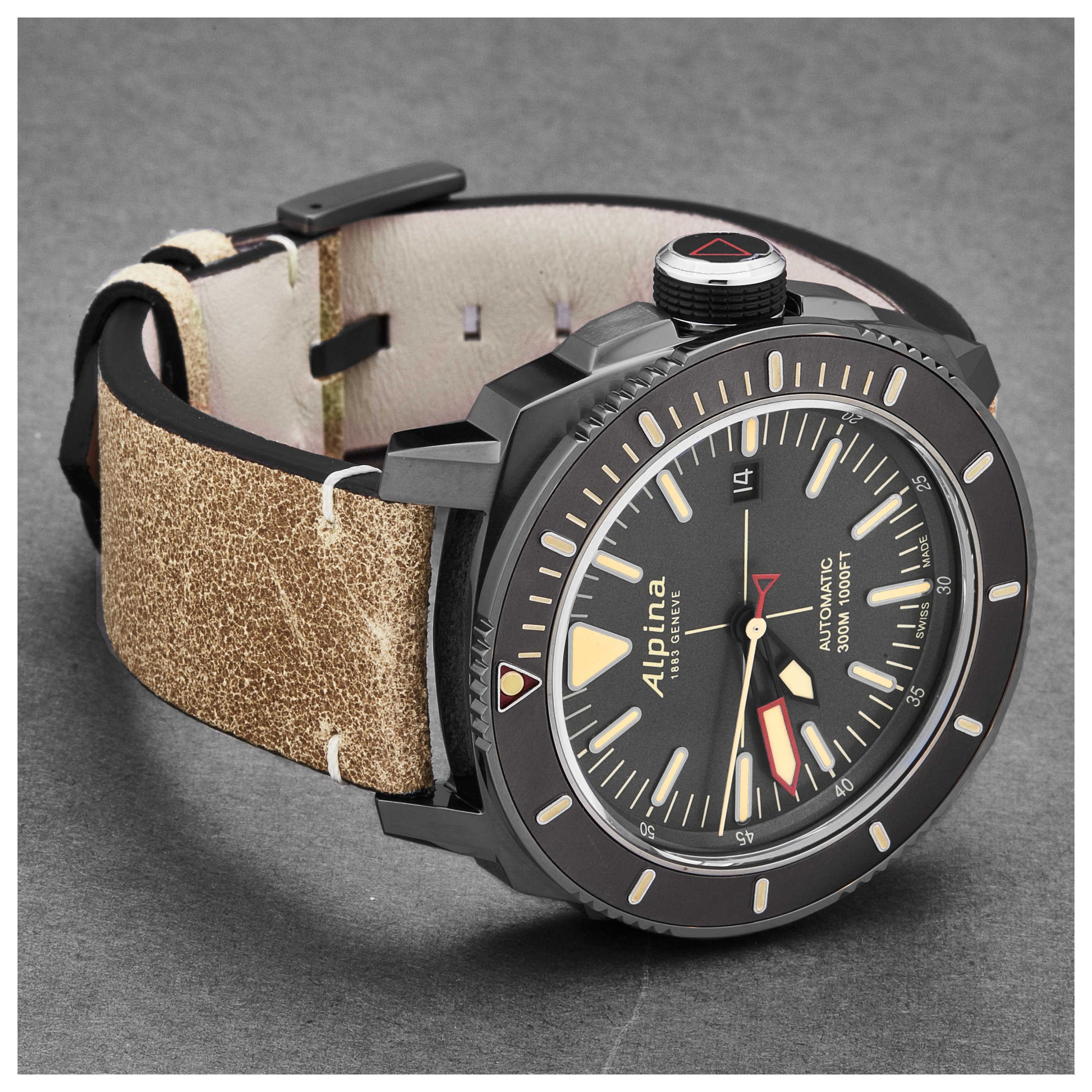 Alpina Seastrong Diver Men's Automatic Watch AL525LGG4TV6 - Image #2