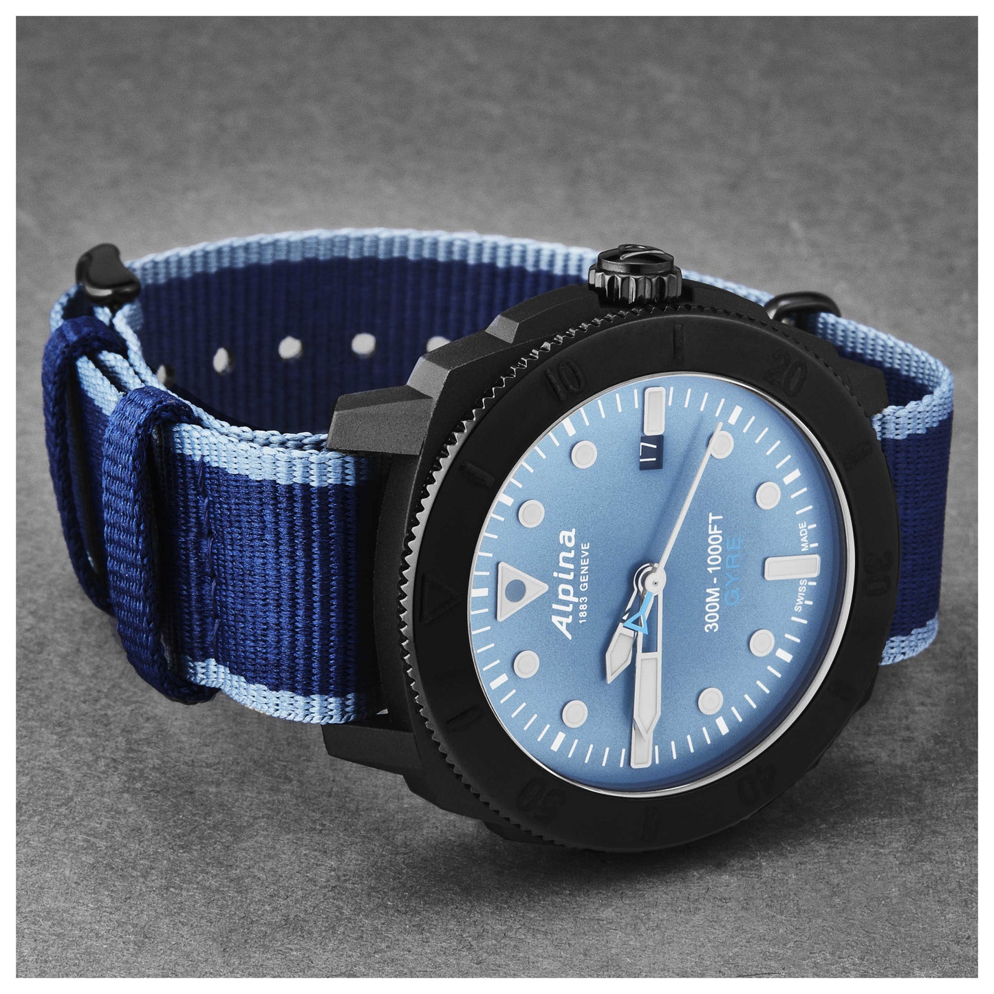 Alpina Seastrong Diver Men's Automatic Watch AL525LNB4VG6 - Image #4