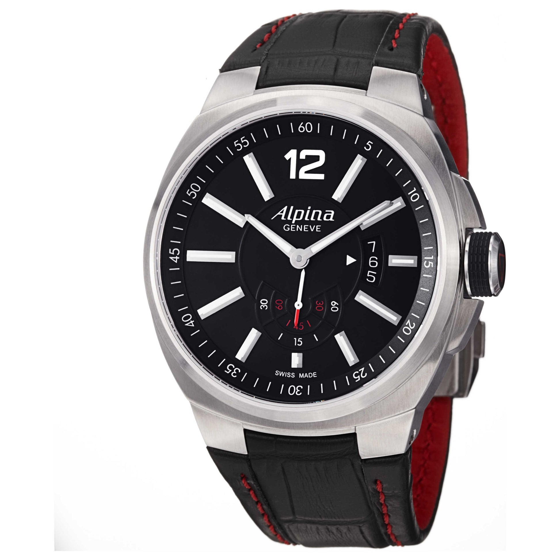Front view of Alpina Racing Men's Automatic Watch AL535AB5AR26