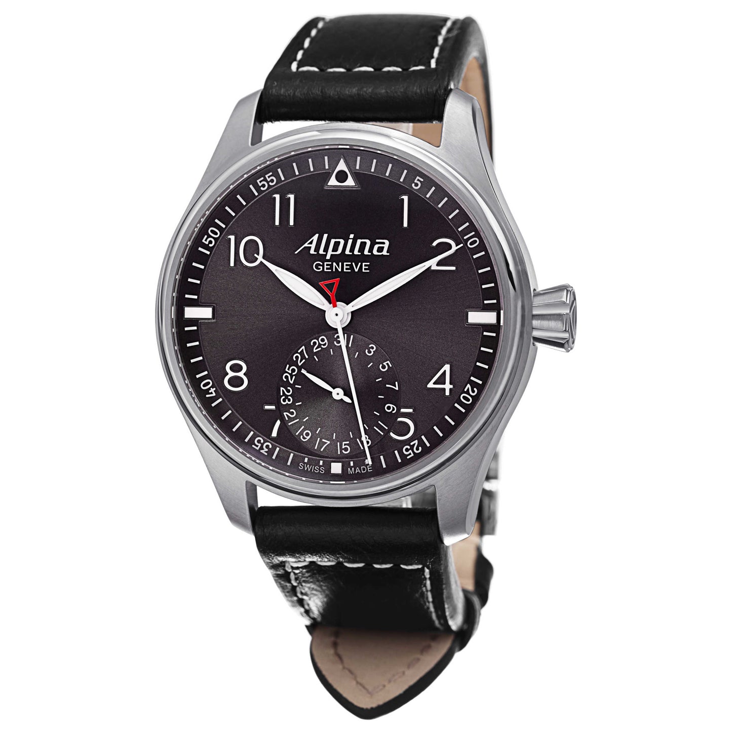 Front view of Alpina Startimer Pilot Men's Quartz Watch AL710G4S6