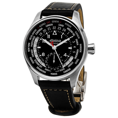 Front view of Alpina Startimer Pilot Men's Automatic Watch AL718B4S6