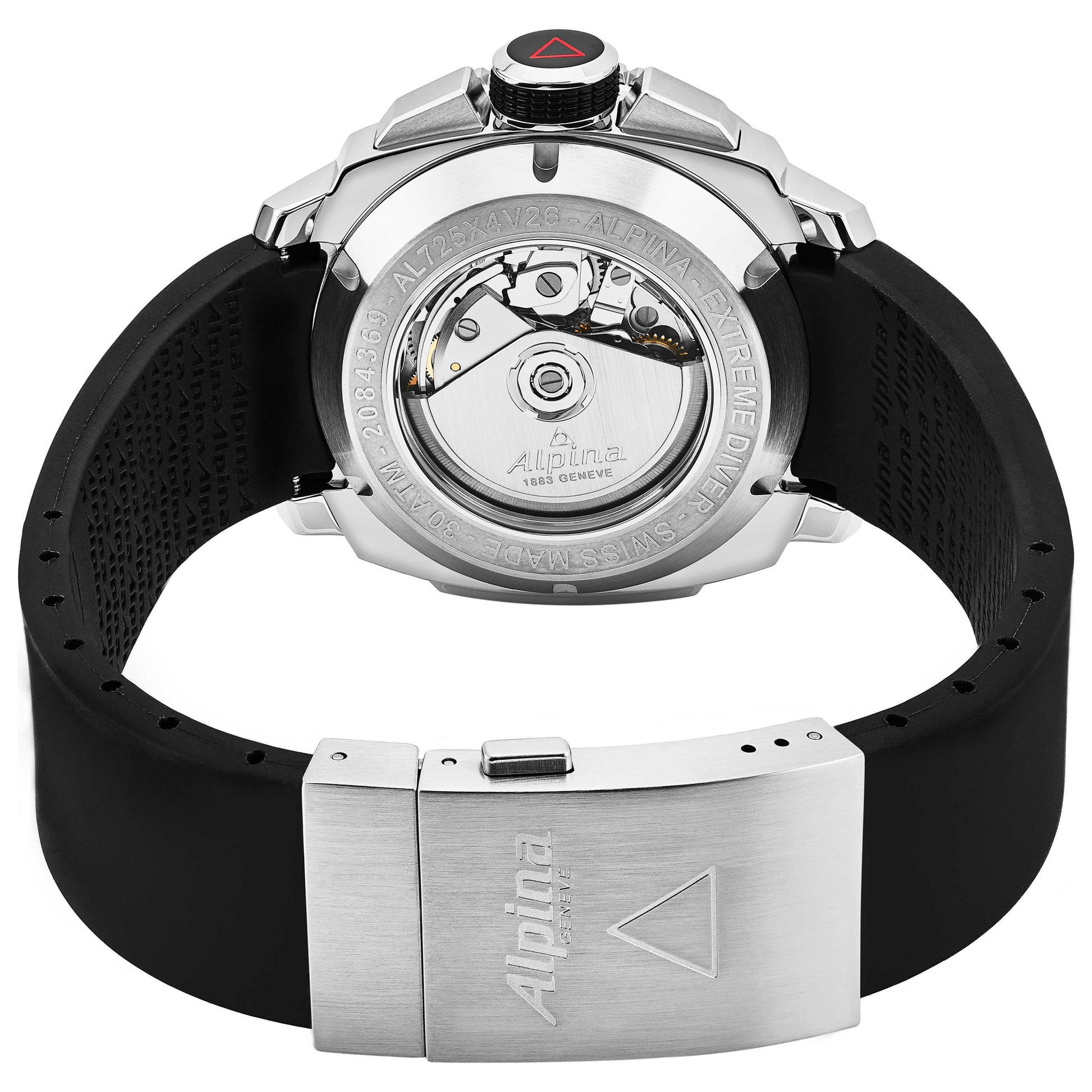 Alpina Extreme Diver Men's Automatic Watch AL725LB4V26 - Image #4
