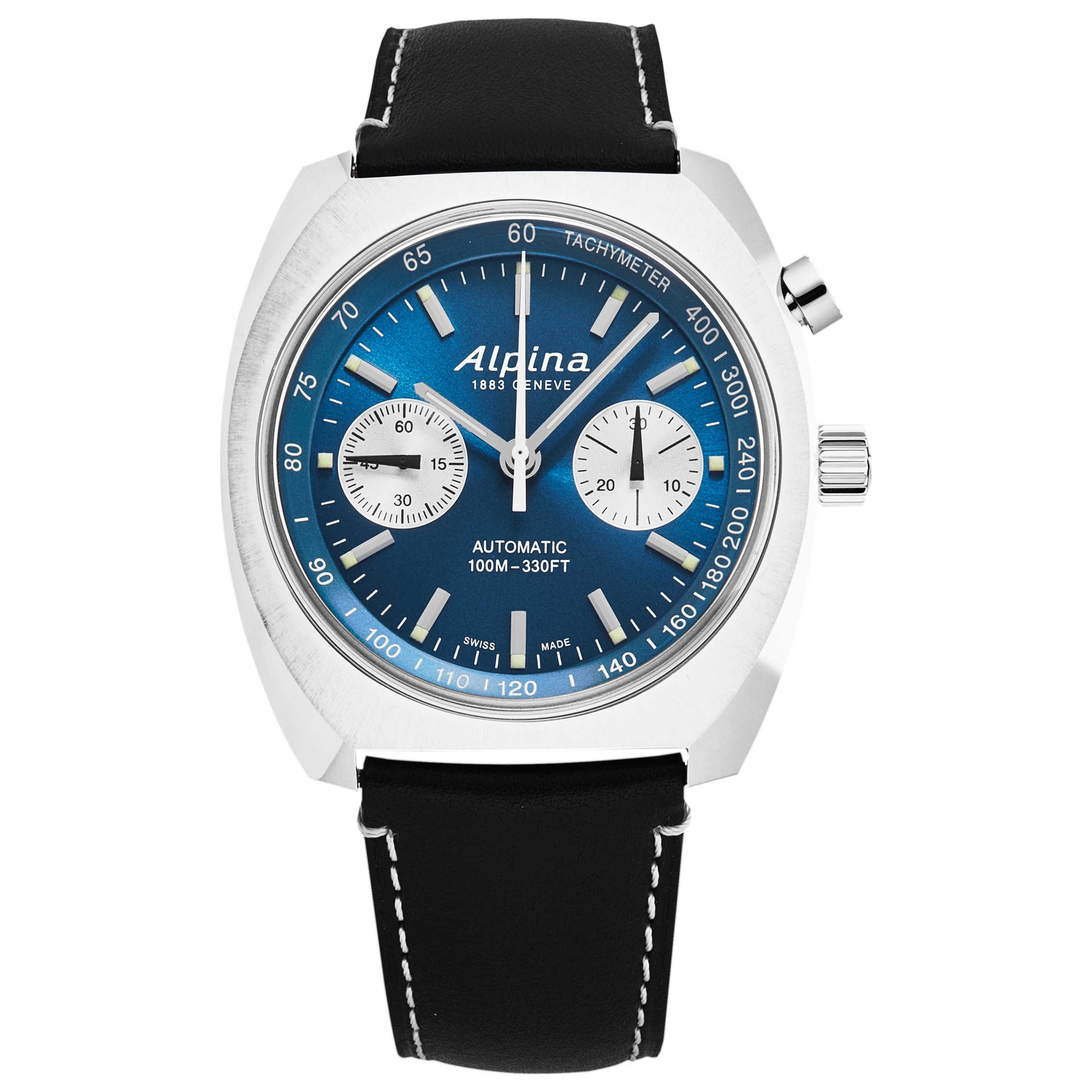 Front view of Alpina Startimer Pilot Men's Automatic Watch AL727LNN4H6