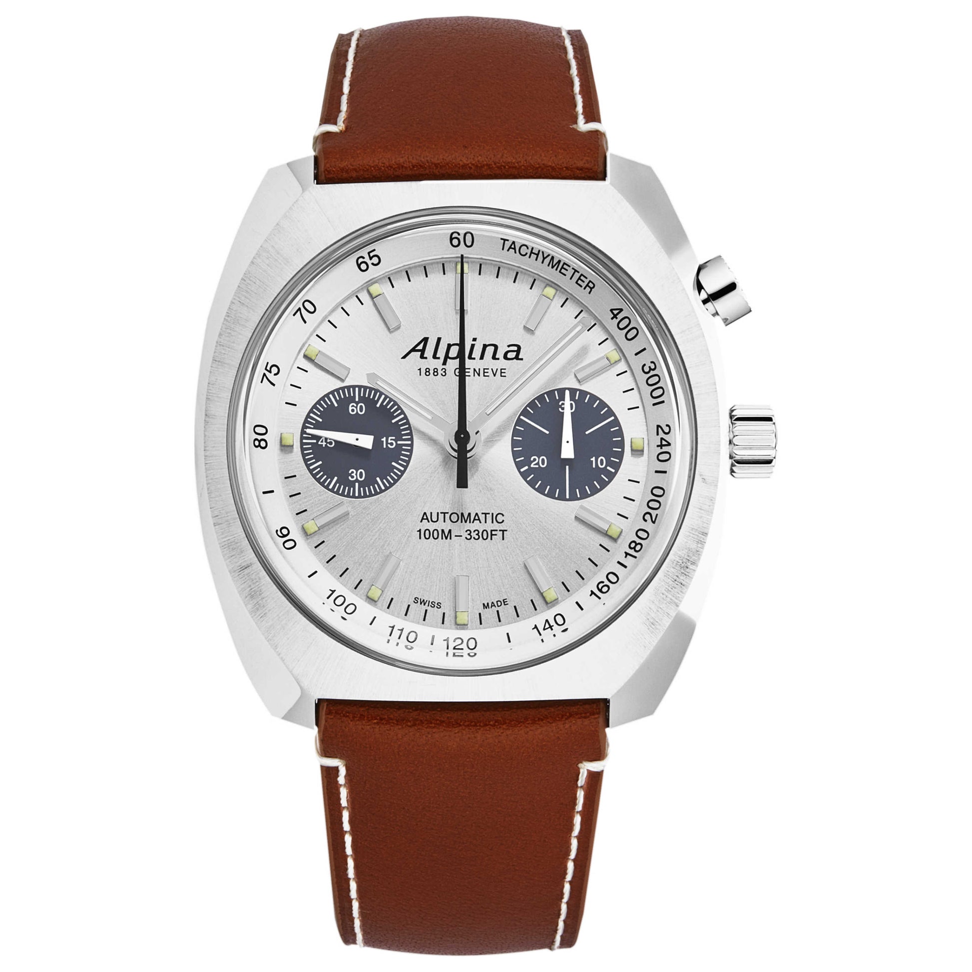 Front view of Alpina Startimer Pilot Men's Automatic Watch AL727SS4H6
