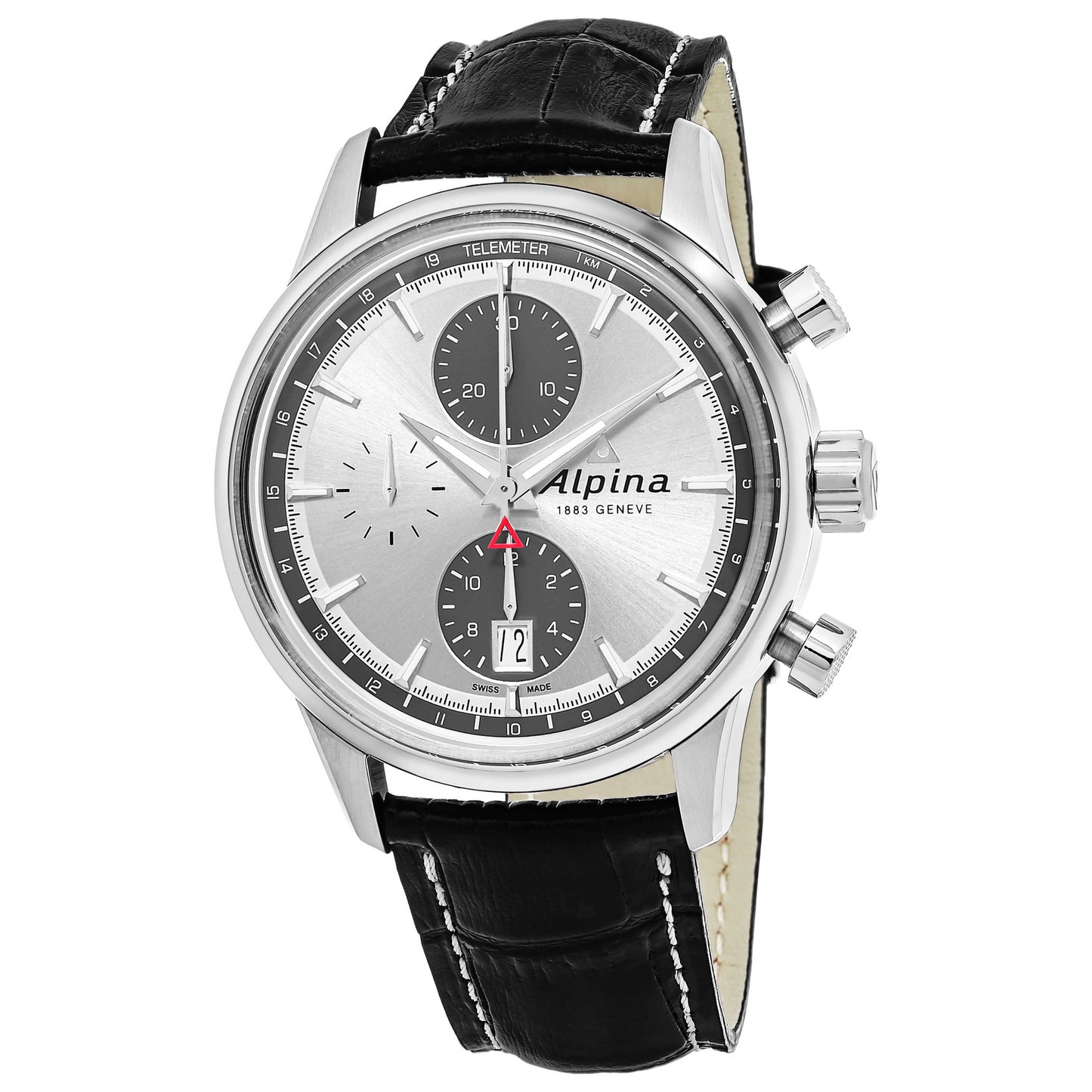 Front view of Alpina Alpiner Men's Automatic Watch AL750SG4E6