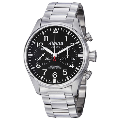 Front view of Alpina Aviation Men's Automatic Watch AL860B4S6B