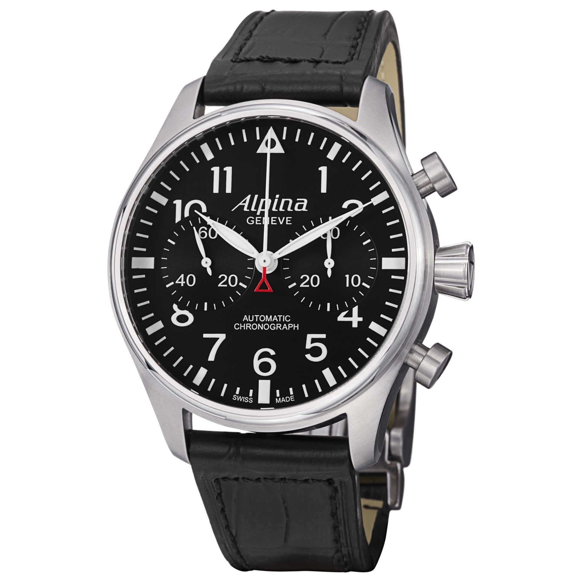 Front view of Alpina Aviation Men's Automatic Watch AL860B4S6