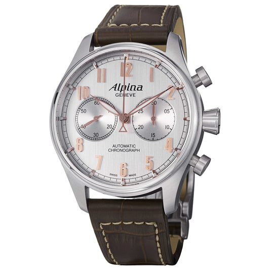 Front view of Alpina Aviation Men's Automatic Watch AL860SCR4S6