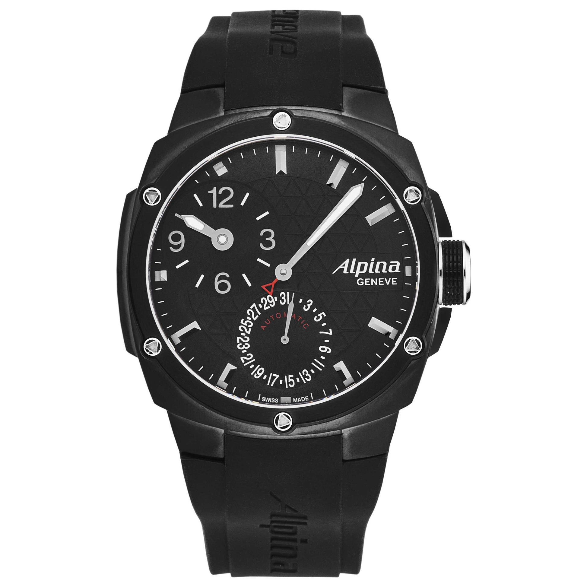 Front view of Alpina Adventure Men's Automatic Watch AL950LBBB4FBAE6