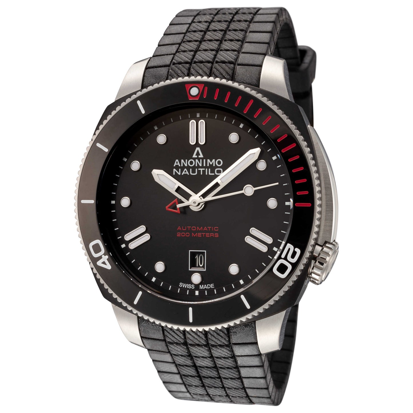 Front view of Anonimo Nautilo Men's Automatic Watch AM-1002-01-001-A11