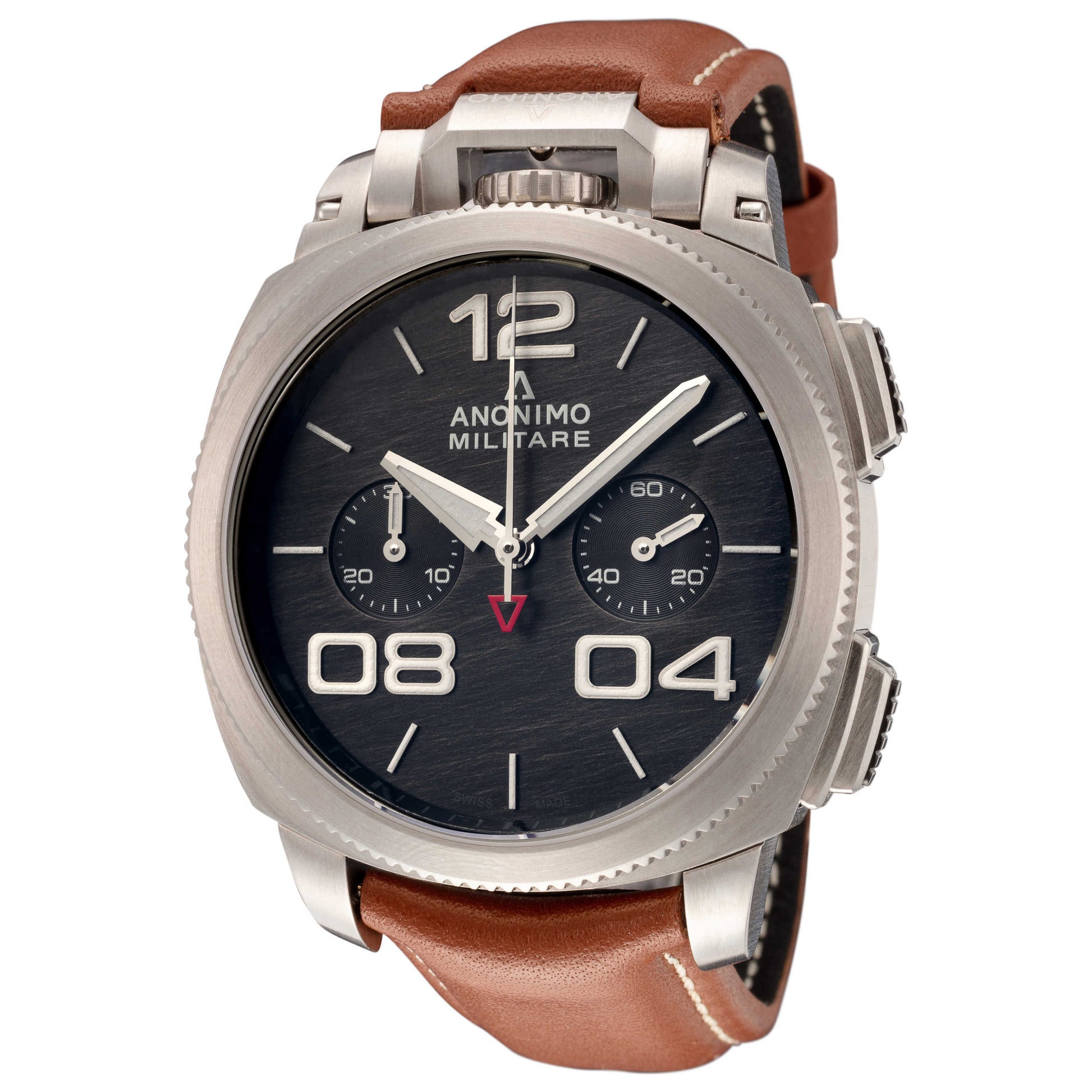 Front view of Anonimo Militare Men's Automatic Watch AM-1120-01-001-A01