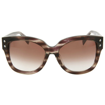 Front view of Alexander McQueen Fashion Women's Sunglasses AM0051SA-30000729003