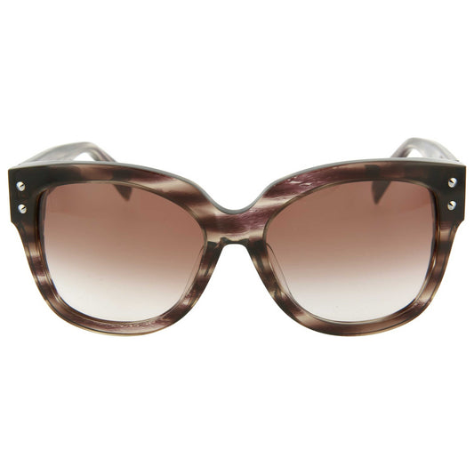 Front view of Alexander McQueen Fashion Women's Sunglasses AM0051SA-30000729003