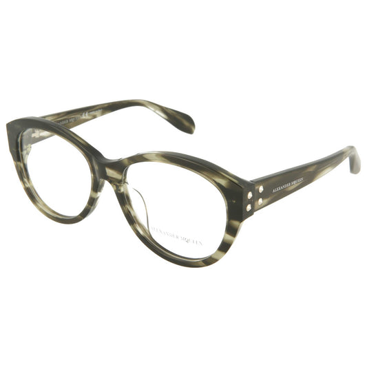 Front view of Alexander McQueen Core Women's Opticals AM0053OA-30000733-004
