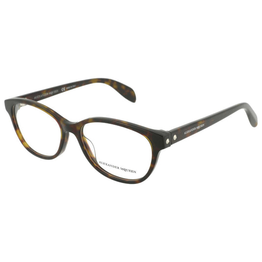 Front view of Alexander McQueen Core Women's Opticals AM0074O-30001328-002