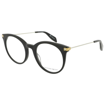 Front view of Alexander McQueen Fashion Unisex Opticals AM0090O-30001351-001