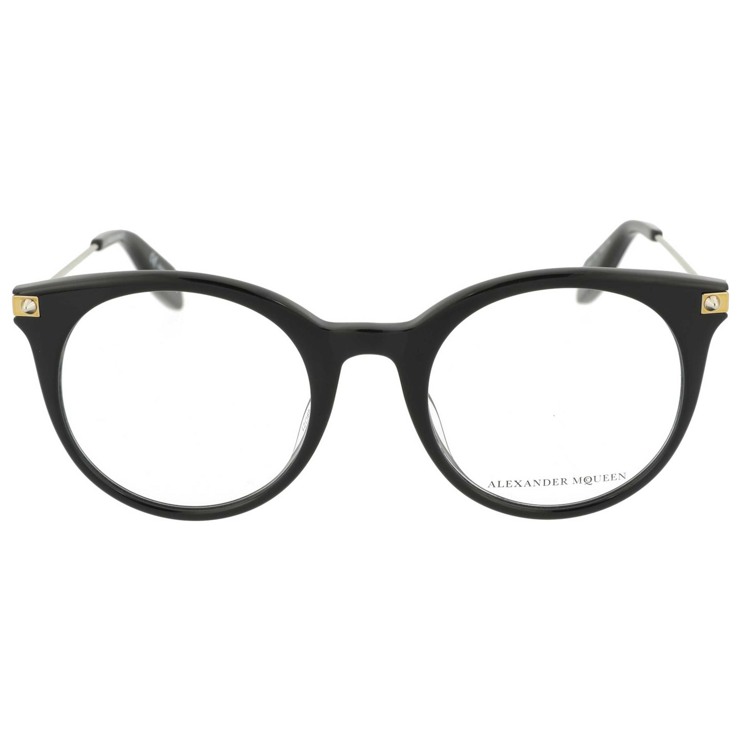 Alexander McQueen Fashion Unisex Opticals AM0090O-30001351-001 - Image #5