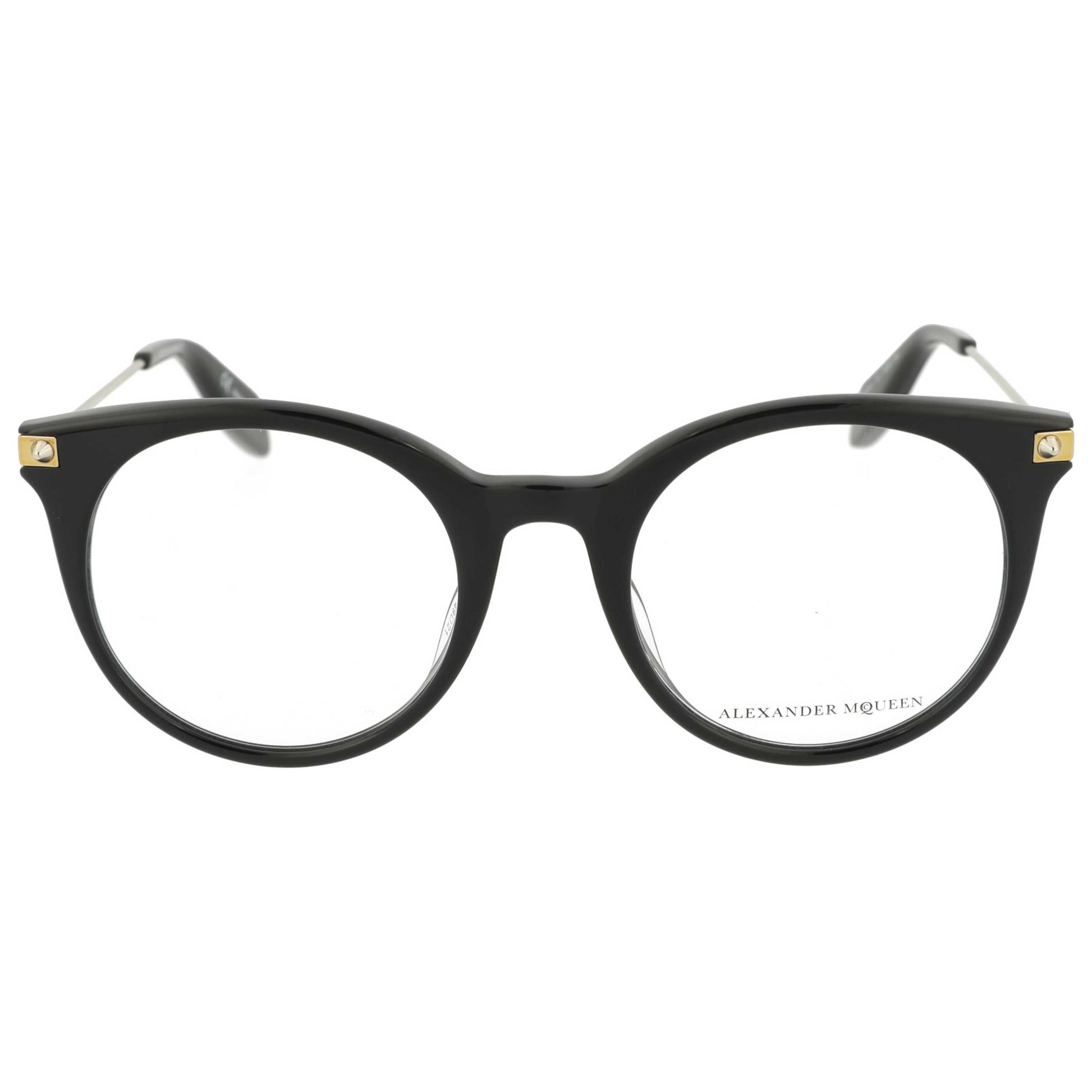 Alexander McQueen Fashion Unisex Opticals AM0090O-30001351-001 - Image #5