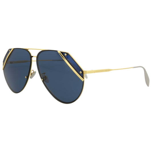 Front view of Alexander McQueen Novelty Unisex Sunglasses AM0092S-30001353-004