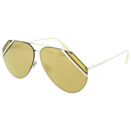 Front view of Alexander McQueen Novelty Unisex Sunglasses AM0092S-30001353-006