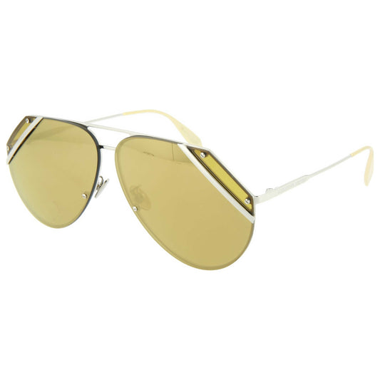 Front view of Alexander McQueen Novelty Unisex Sunglasses AM0092S-30001353-006