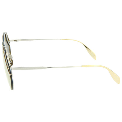Alexander McQueen Novelty Unisex Sunglasses AM0092S-30001353-006 - Image #3